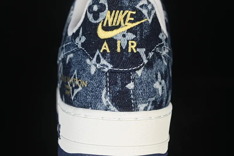 All categories Nk Air Force 1 Air Force series Nk Air Force 1 Low Air Force low-top Nike Air Force 1'07 Low LV joint white ink blue Air Force 1 low-top casual sneakers YF9511-820